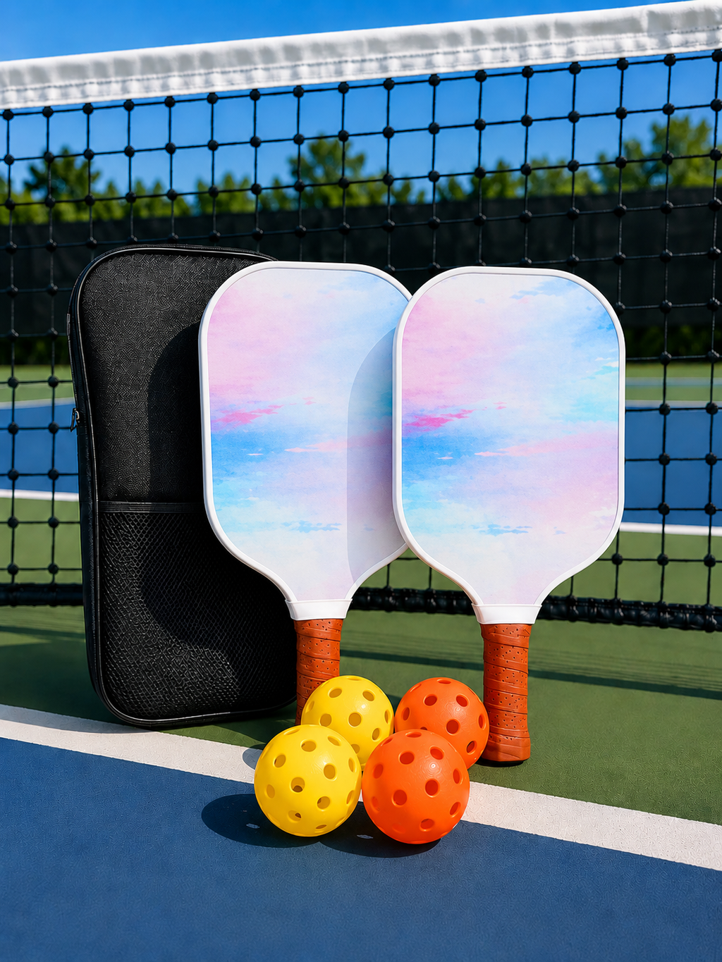 7pcs Pickleball Set - Pastel