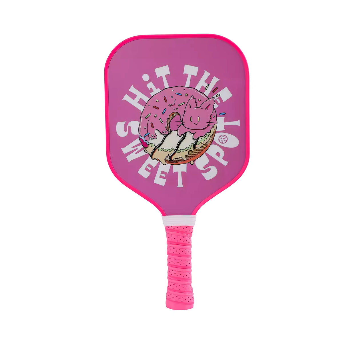 Kids Fibreglass Pickleball Paddle - Doughnut
