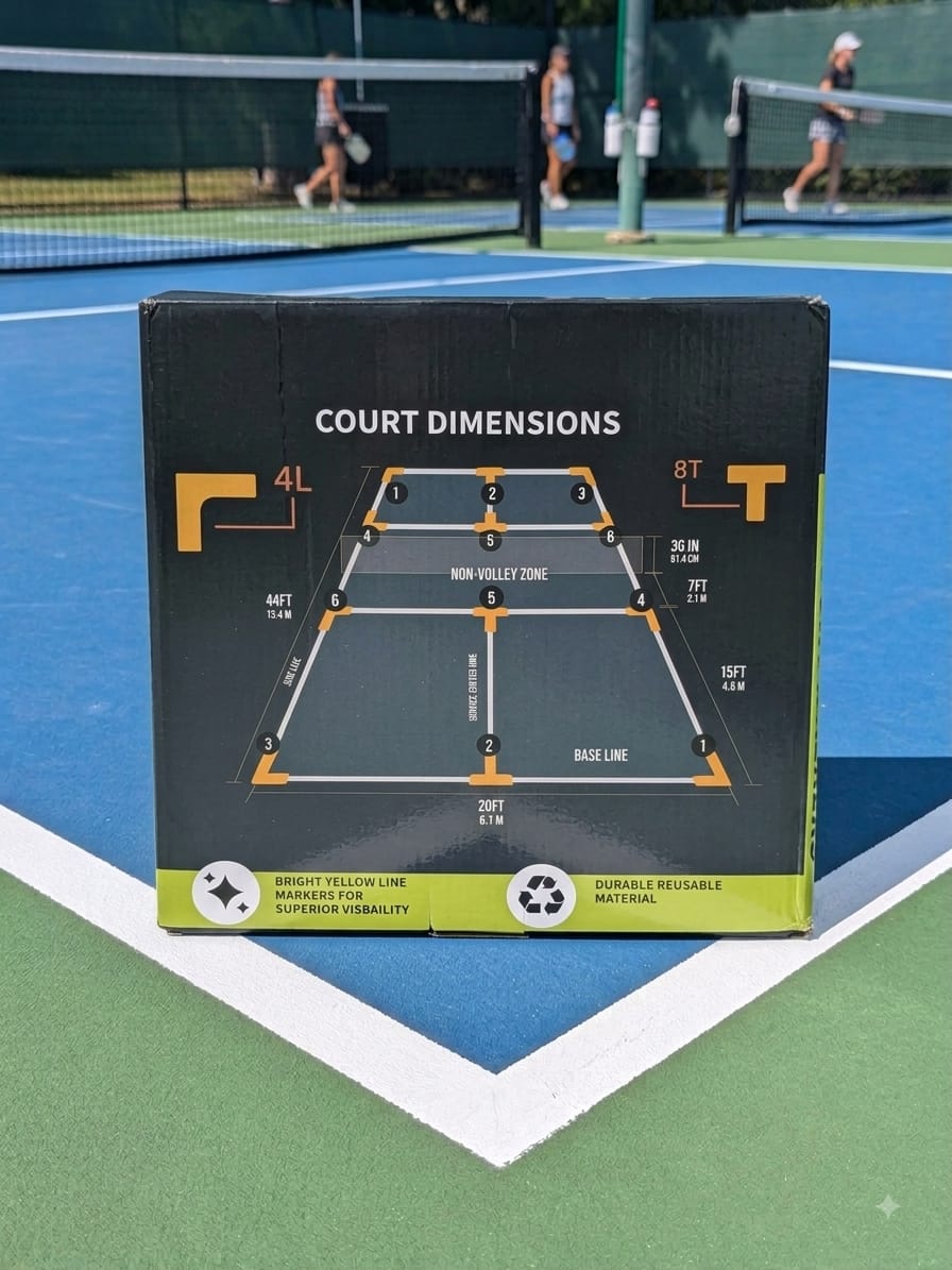 PickleHQ - Pickleball Court Markers