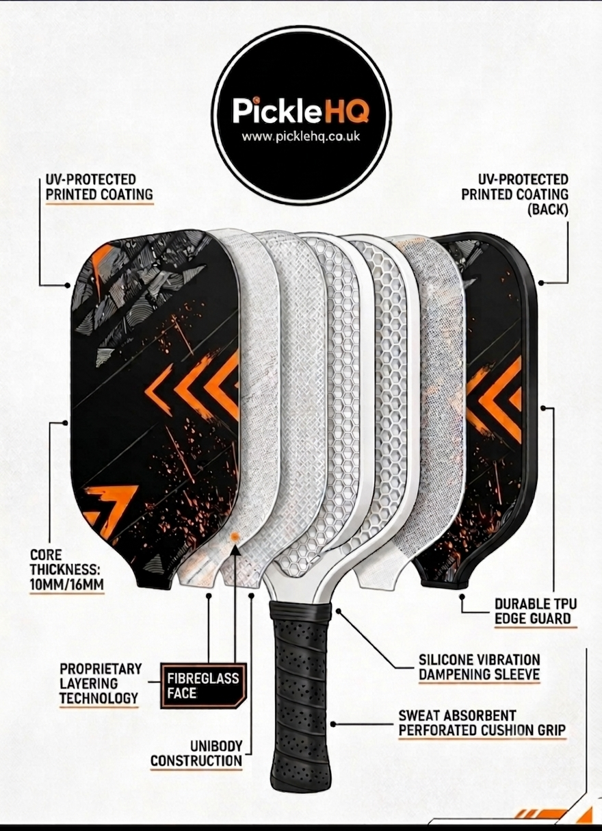 7pcs Pickleball Set - Galaxy